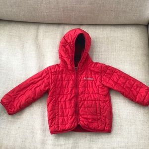 Columbia kids reversible jacket.